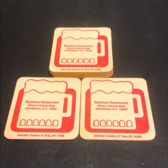 (15) Vintage 1960’s beer coasters - Picture 1 of 3